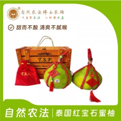 爆品热销中 | 泰国红宝石蜜柚 | 9斤 | 甜而不酸 清爽不腻喉